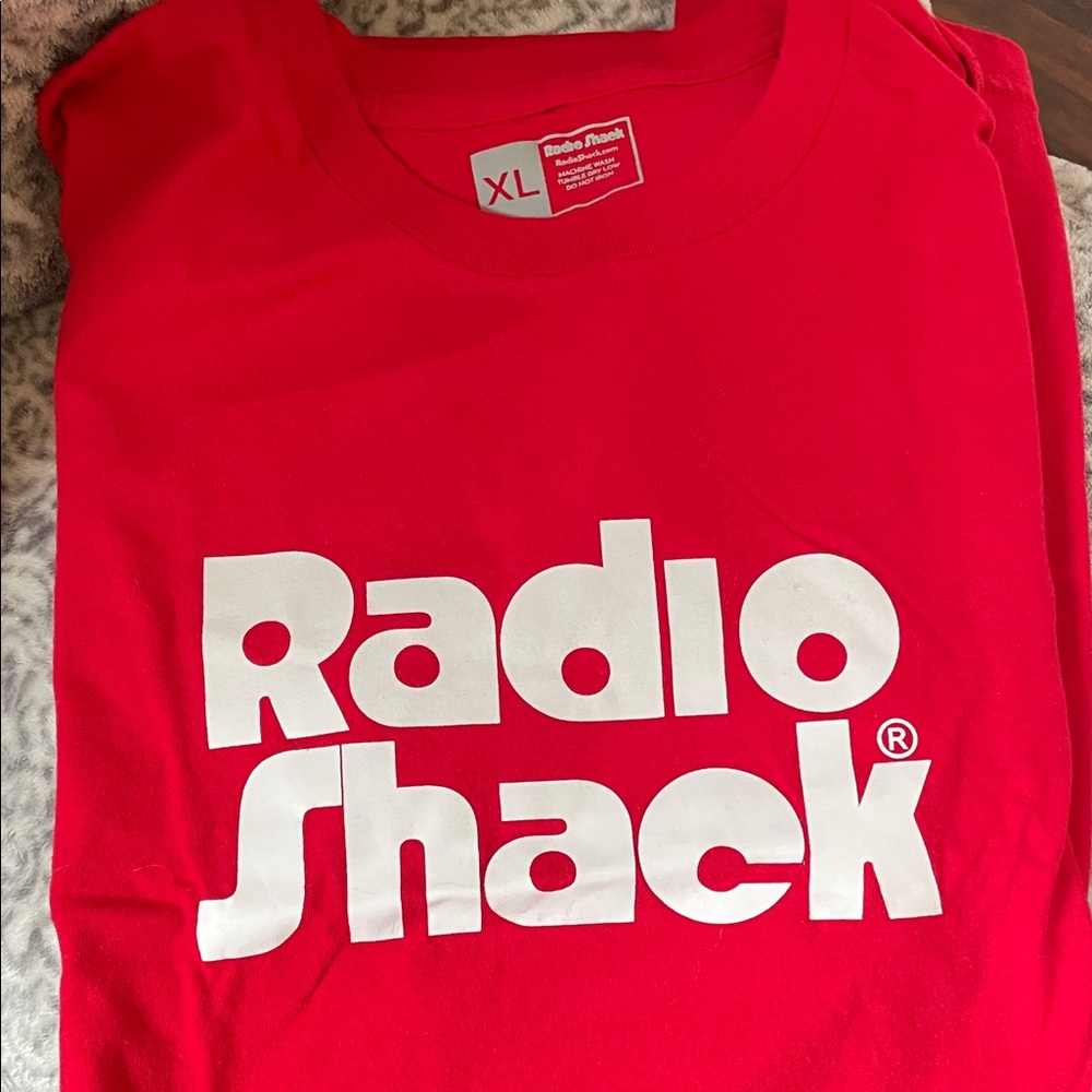 RadioShack Red Short Sleeve Tee